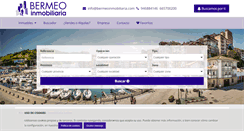 Desktop Screenshot of bermeoinmobiliaria.com