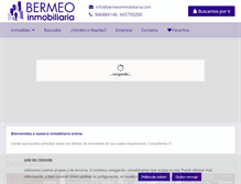 Tablet Screenshot of bermeoinmobiliaria.com